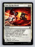 Take Up the Shield Marvel Super Heroes Magic: The Gathering Foil Near Mint
