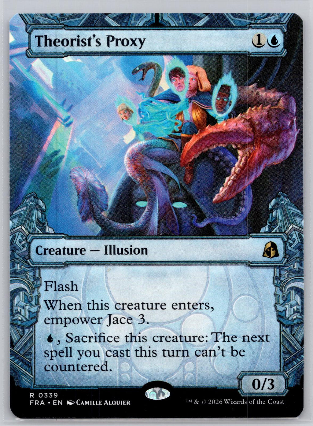 Theorist's Proxy (Showcase) Reality Fracture Magic: The Gathering Near Mint