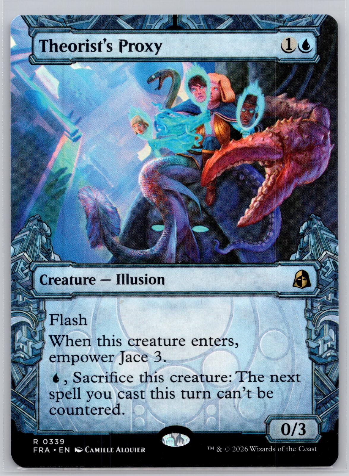 Theorist's Proxy (Showcase) Reality Fracture Magic: The Gathering Near Mint