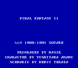 Final Fantasy II - NES