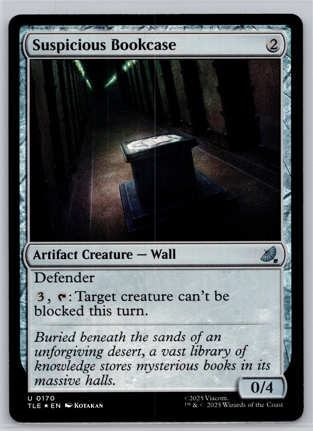 Suspicious Bookcase Avatar: The Last Airbender: Eternal-Legal M:TG Foil NM