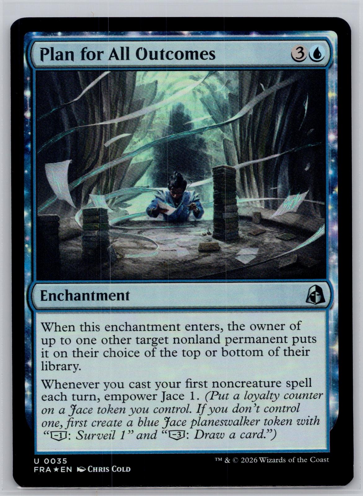 Plan for All Outcomes Reality Fracture Magic: The Gathering Foil Near Mint