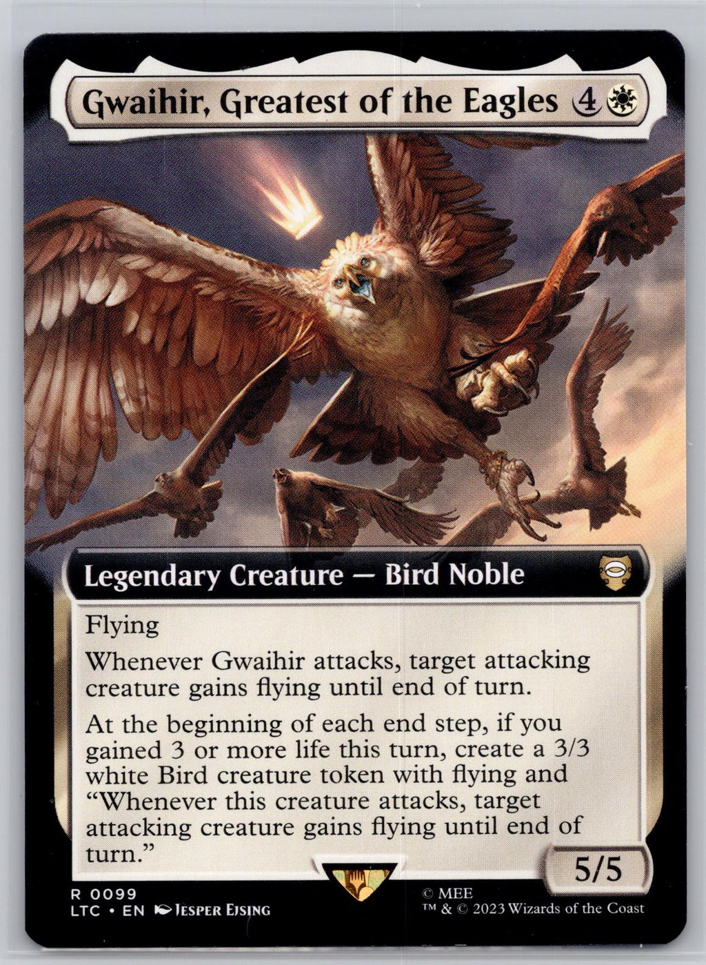 Gwaihir, Greatest of the Eagles(Extended Art) LotR:Tales of Middle-earth M:TG NM
