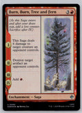 Burn, Burn, Tree and Fern The Hobbit Magic: The Gathering Foil Near Mint