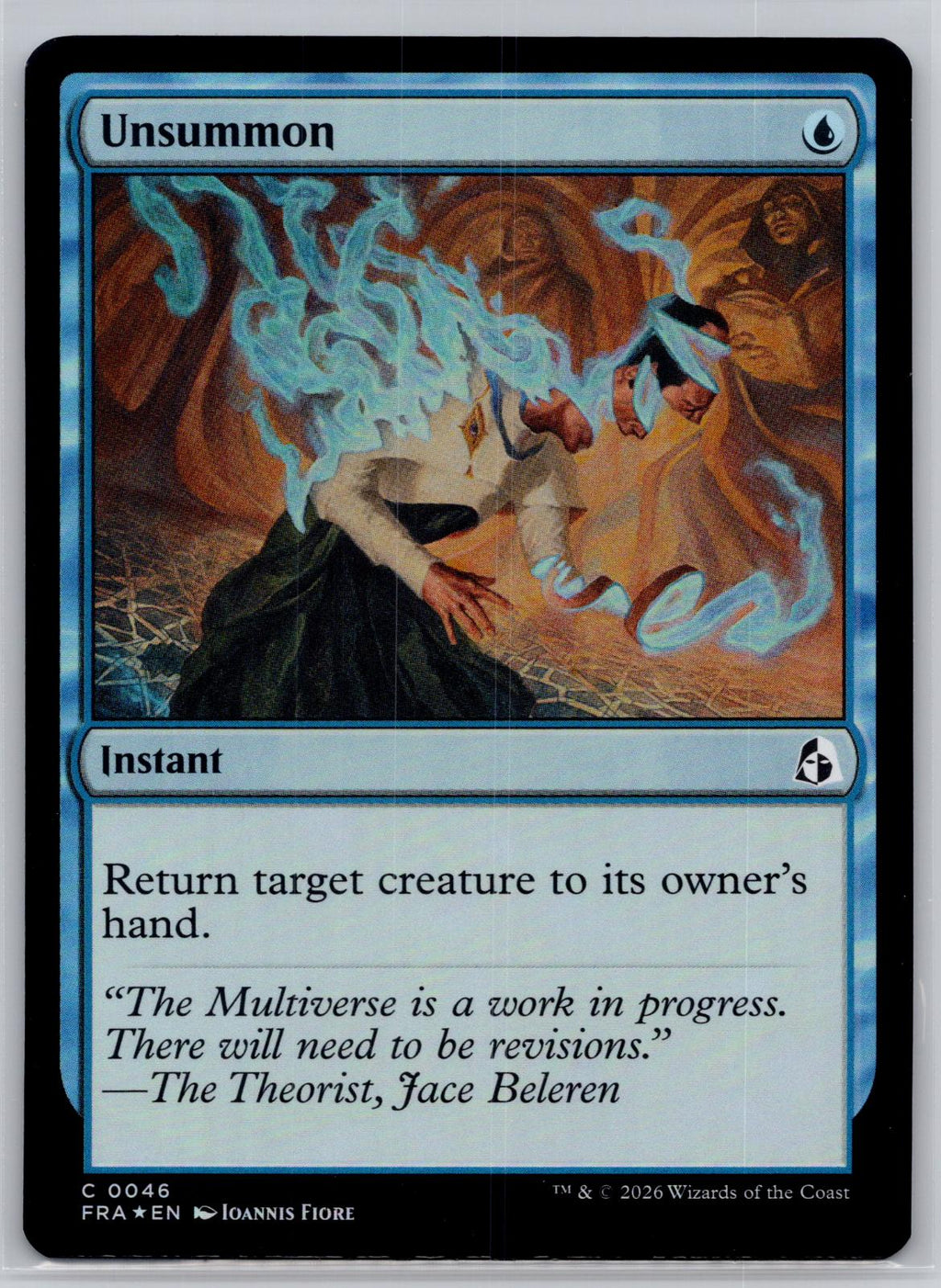 Unsummon Reality Fracture Magic: The Gathering Foil Near Mint