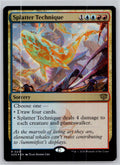 Splatter Technique Secrets of Strixhaven Magic: The Gathering Foil Near Mint