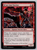 K'un-Lun Warrior Marvel Super Heroes Magic: The Gathering Foil Near Mint