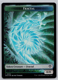 Fractal // Spirit Double-Sided Token Secrets of Strixhaven M:TG Foil NM