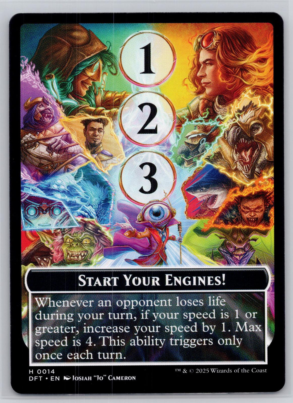 Start Your Engines! // Max Speed Aetherdrift Magic: The Gathering Near Mint