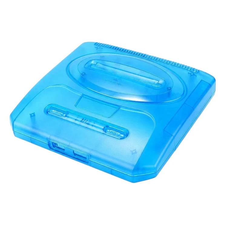 Replacement Console Shell for Sega Genesis 2 - Clear Blue