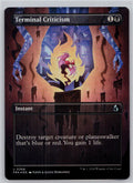 Terminal Criticism (Borderless) Reality Fracture Magic: The Gathering Foil NM