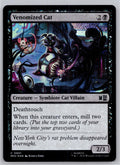 Venomized Cat Commander: Marvel Super Heroes Magic: The Gathering Foil Near Mint