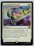 Leonardo's Technique Teenage Mutant Ninja Turtles Magic: The Gathering Foil NM