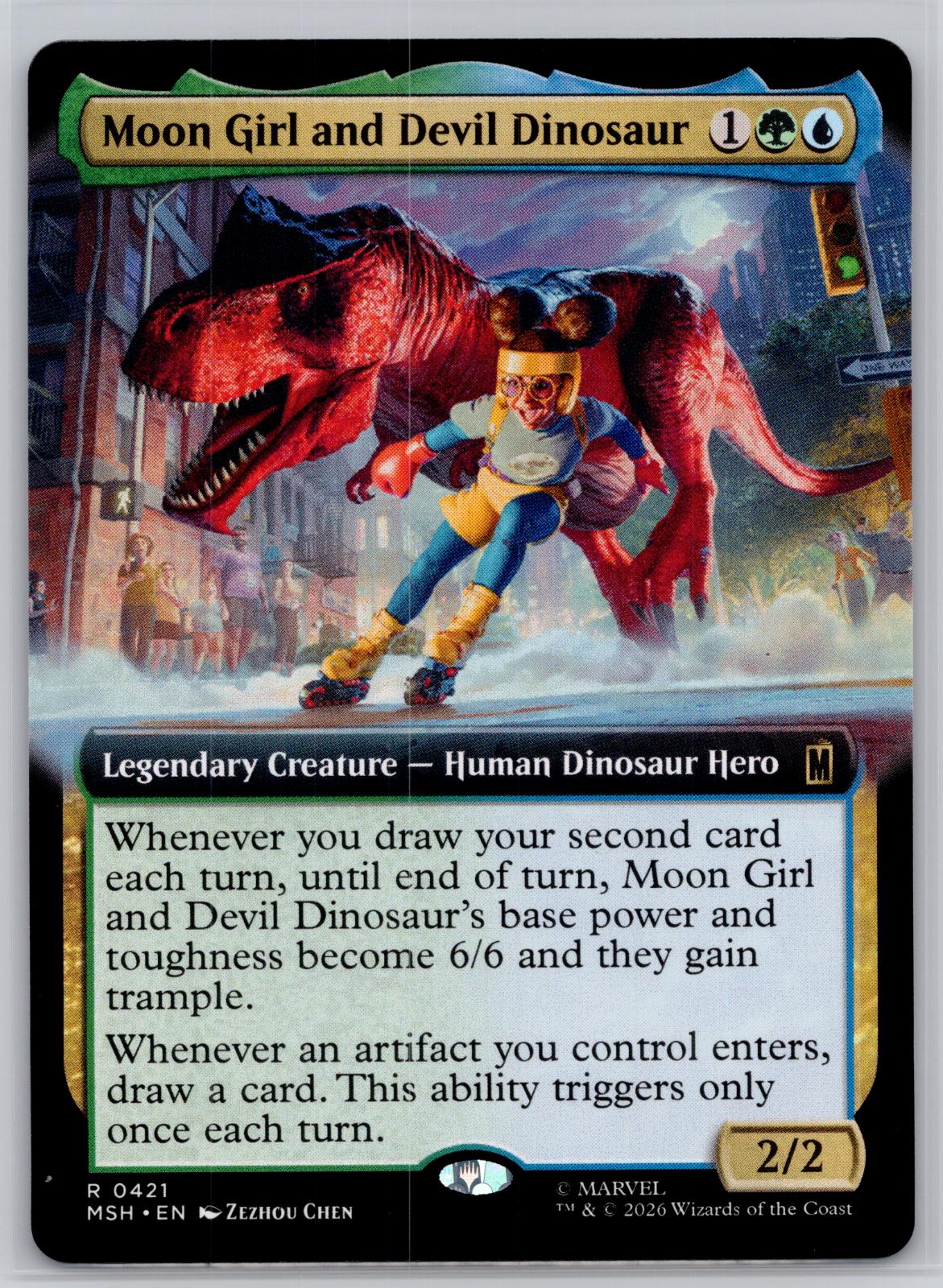Moon Girl and Devil Dinosaur (Extended Art) Marvel Super Heroes M:TG NM