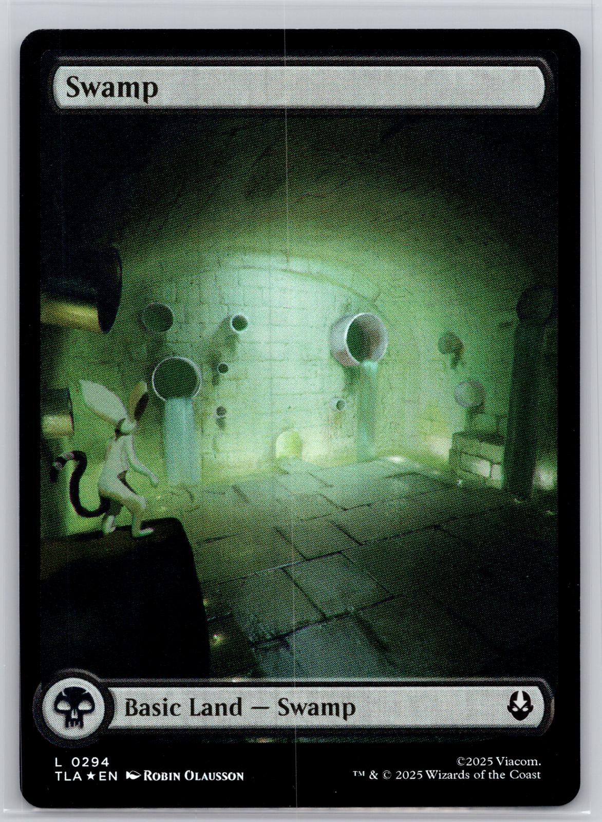 Swamp (0294) Avatar: The Last Airbender Magic: The Gathering Foil Near Mint