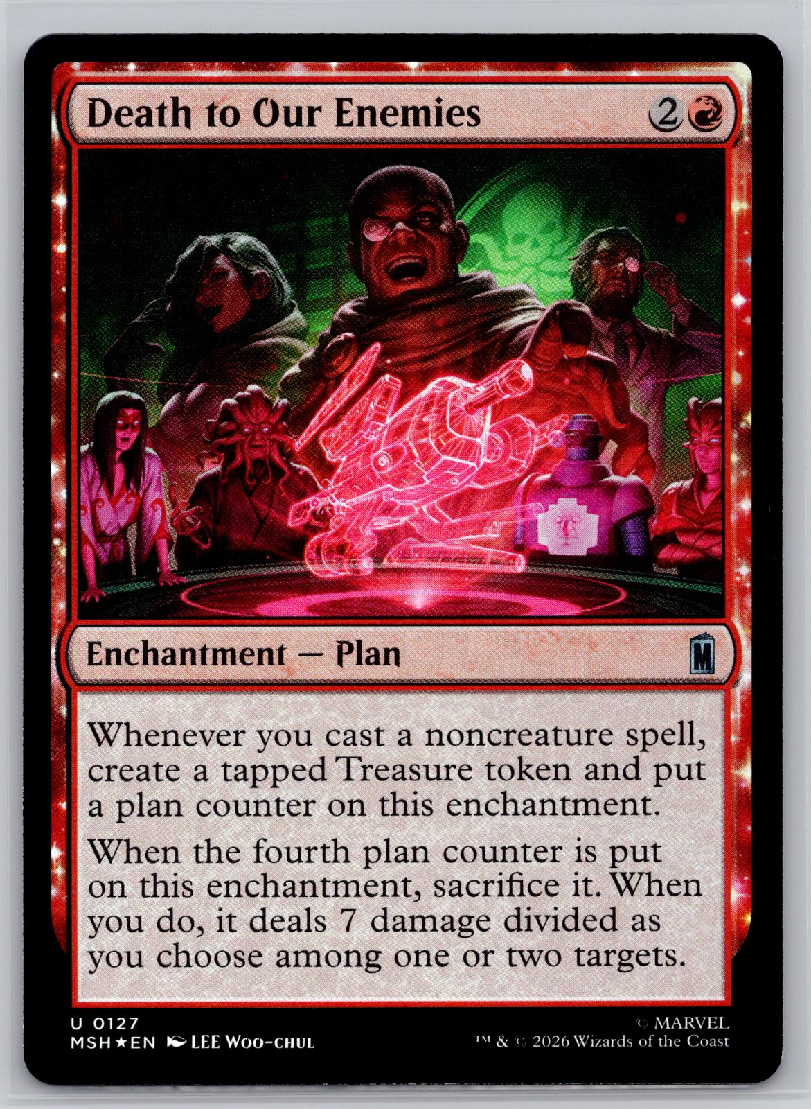 Death to Our Enemies Marvel Super Heroes Magic: The Gathering Foil Near Mint