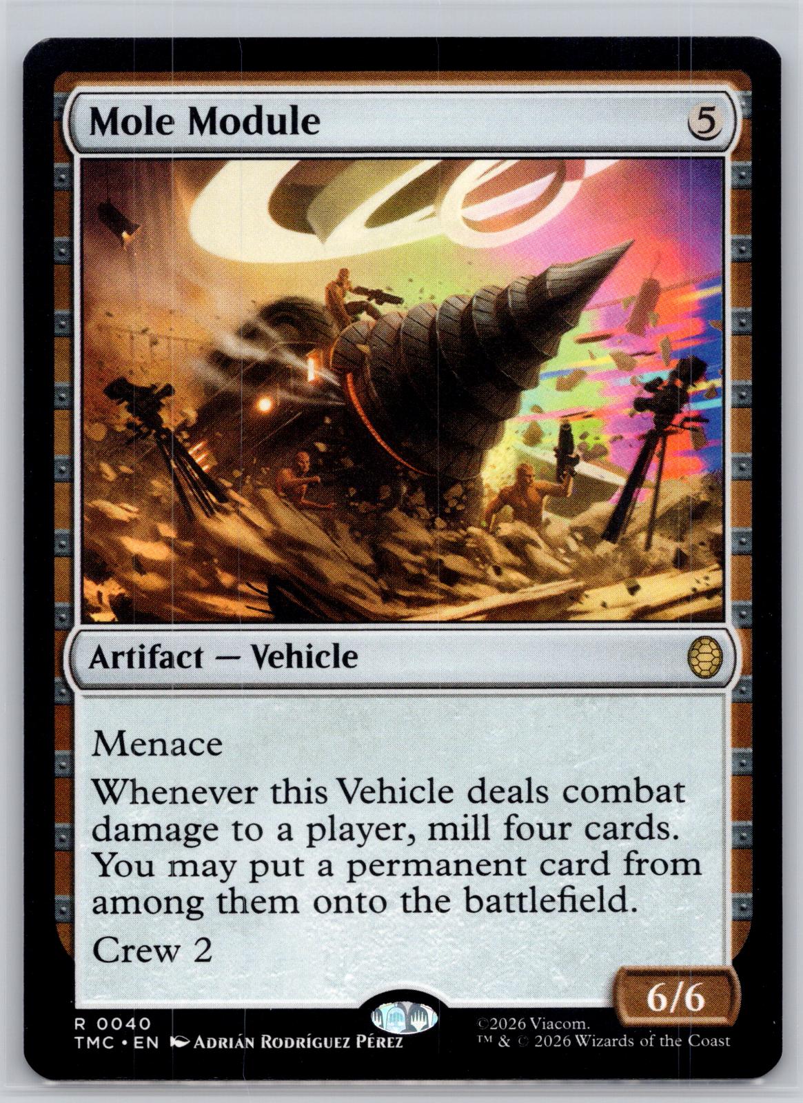 Mole Module Commander: Teenage Mutant Ninja Turtles Magic: The Gathering NM