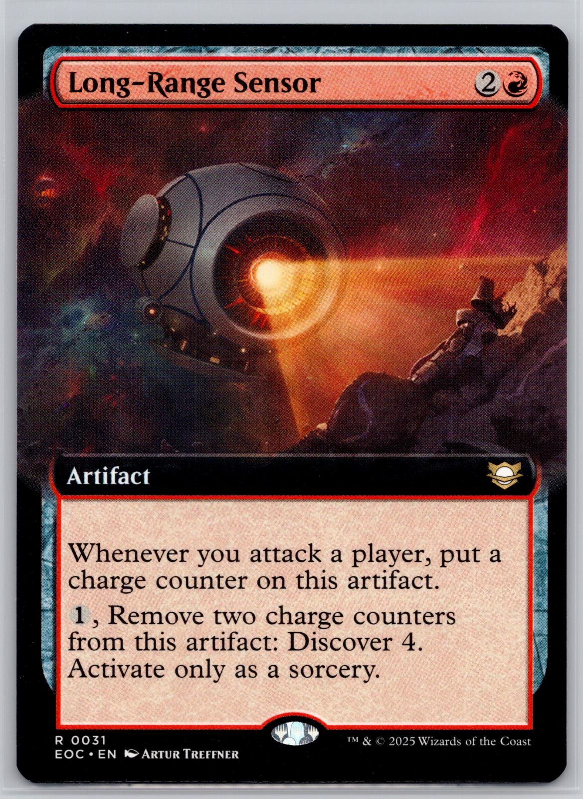 Long-Range Sensor (Extended Art) Commander: Edge of Eternities M:TG NM