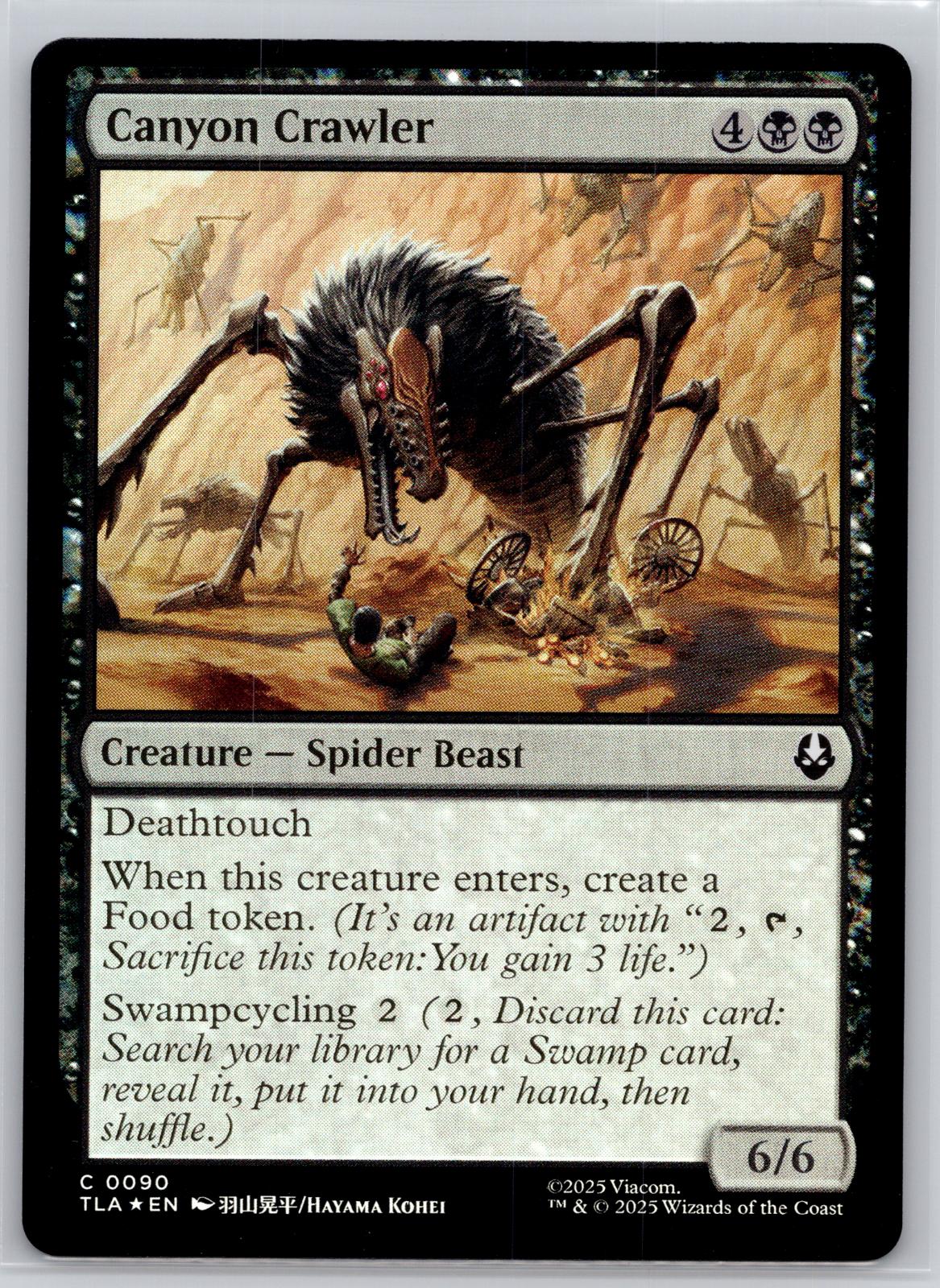 Canyon Crawler Avatar: The Last Airbender Magic: The Gathering Near Mint