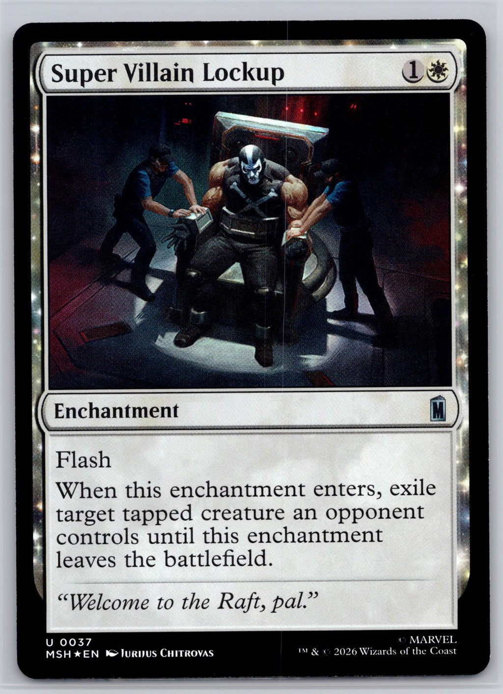Super Villain Lockup Marvel Super Heroes Magic: The Gathering Foil Near Mint