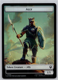 Ally (0005) // Clue (0018) 2-Sided Token Avatar: The Last Airbender M:TG Foil NM