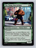 The Thing, Ben Grimm Marvel Super Heroes Magic: The Gathering Foil Near Mint