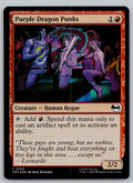 Purple Dragon Punks Teenage Mutant Ninja Turtles Magic: The Gathering Foil NM