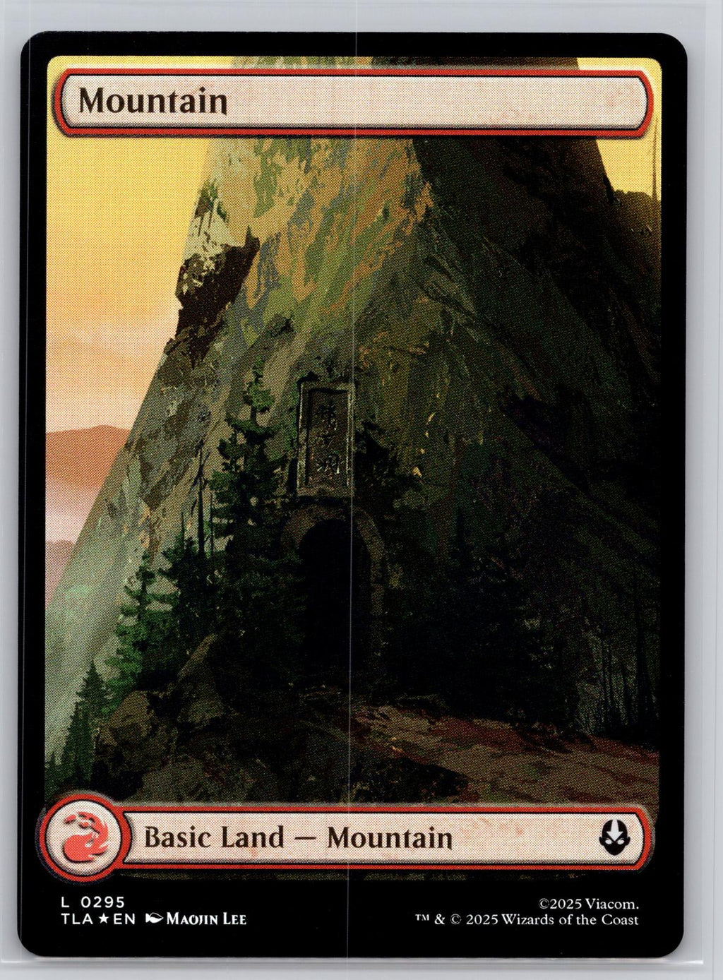 Mountain (0295) Avatar: The Last Airbender Magic: The Gathering Foil Near Mint