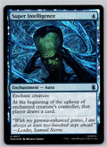 Super Intelligence Marvel Super Heroes Magic: The Gathering Foil Near Mint