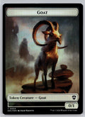 Goat // Fungus Beast 2-Sided Token Commander: Secrets of Strixhaven M:TG Foil NM