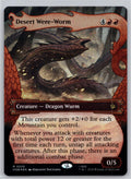 Desert Were-Worm (Showcase) The Hobbit Magic: The Gathering Foil Near Mint