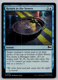 Return to the Sewers Teenage Mutant Ninja Turtles Magic: The Gathering Foil NM
