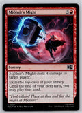 Mjollnir's Might Commander: Marvel Super Heroes Magic: The Gathering Foil NM