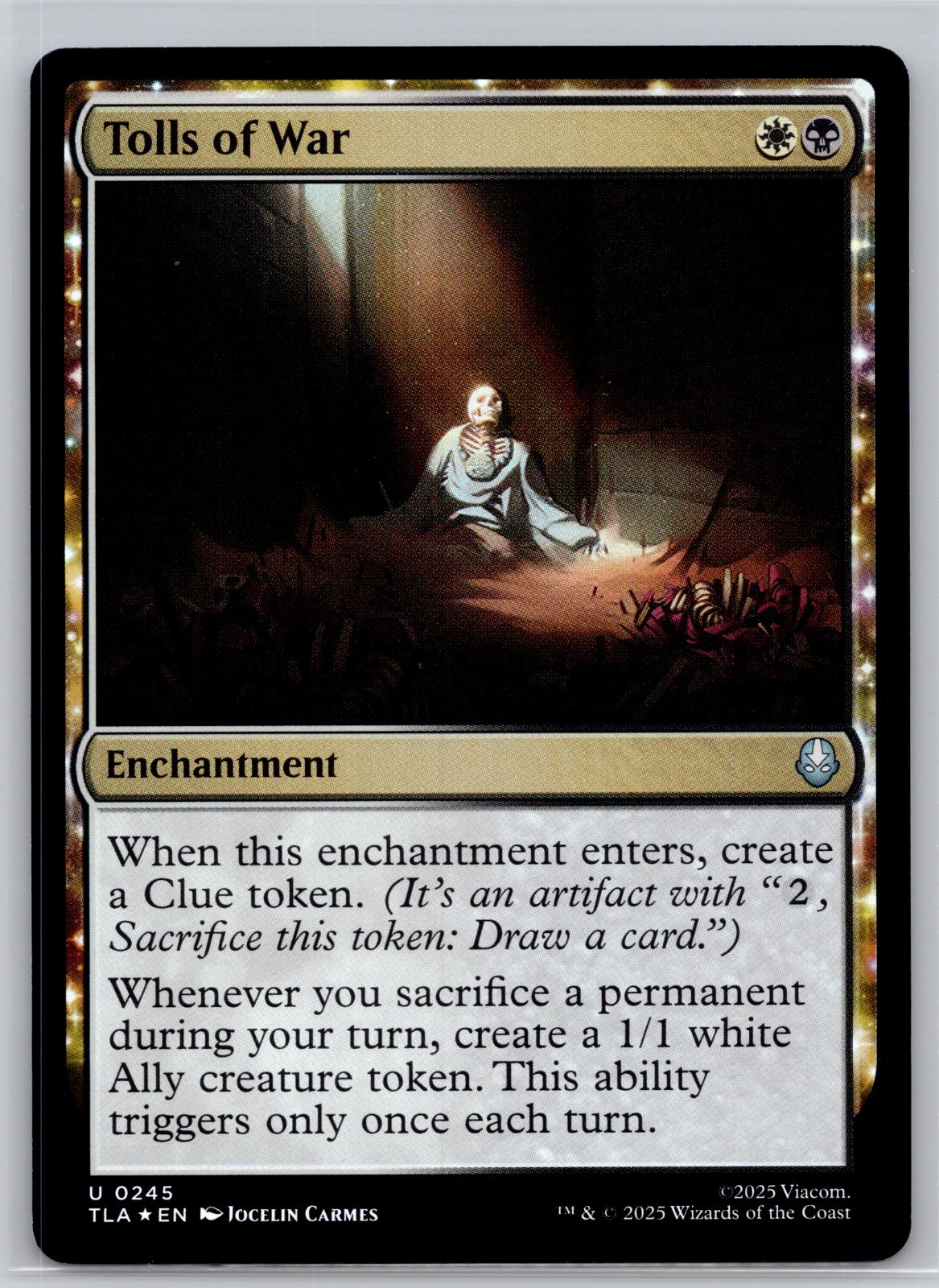 Tolls of War Avatar: The Last Airbender Magic: The Gathering Foil Near Mint
