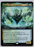 Berta, Wise Extrapolator (Extended Art) Secrets of Strixhaven M:TG Foil NM