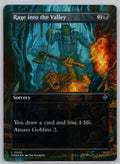Rage into the Valley (Borderless) The Hobbit Magic: The Gathering Foil Near Mint