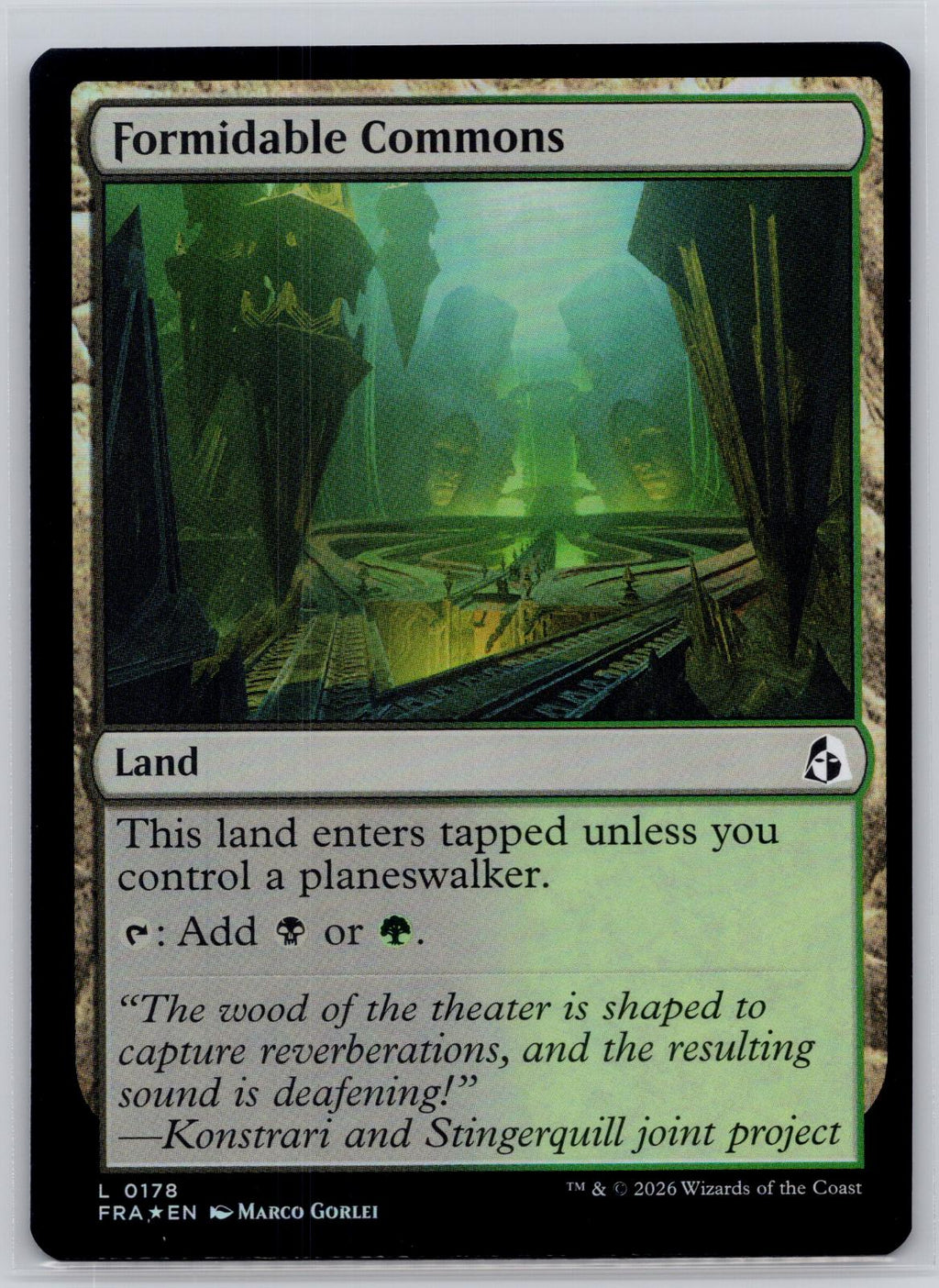 Formidable Commons Reality Fracture Magic: The Gathering Foil Near Mint