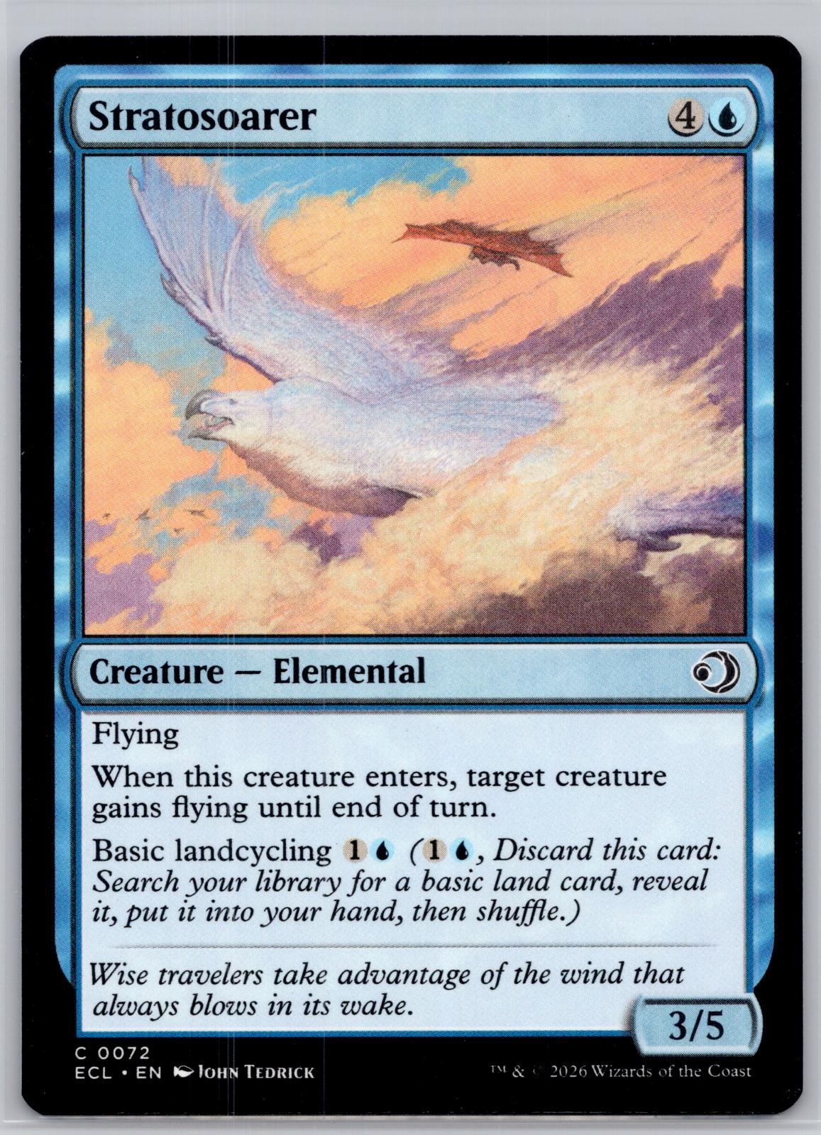 Stratosoarer Lorwyn Eclipsed Magic: The Gathering Near Mint