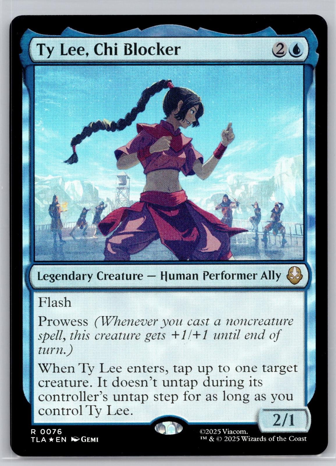 Ty Lee, Chi Blocker Avatar: The Last Airbender Magic: The Gathering Foil NM