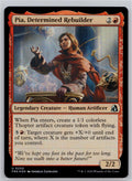 Pia, Determined Rebuilder Reality Fracture Magic: The Gathering Foil Near Mint
