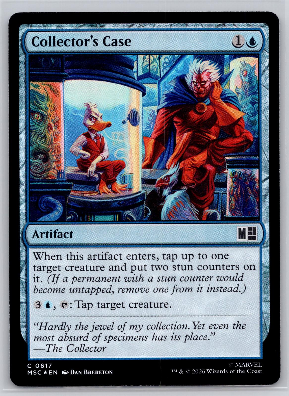 Collector's Case Commander: Marvel Super Heroes Magic: The Gathering Foil NM