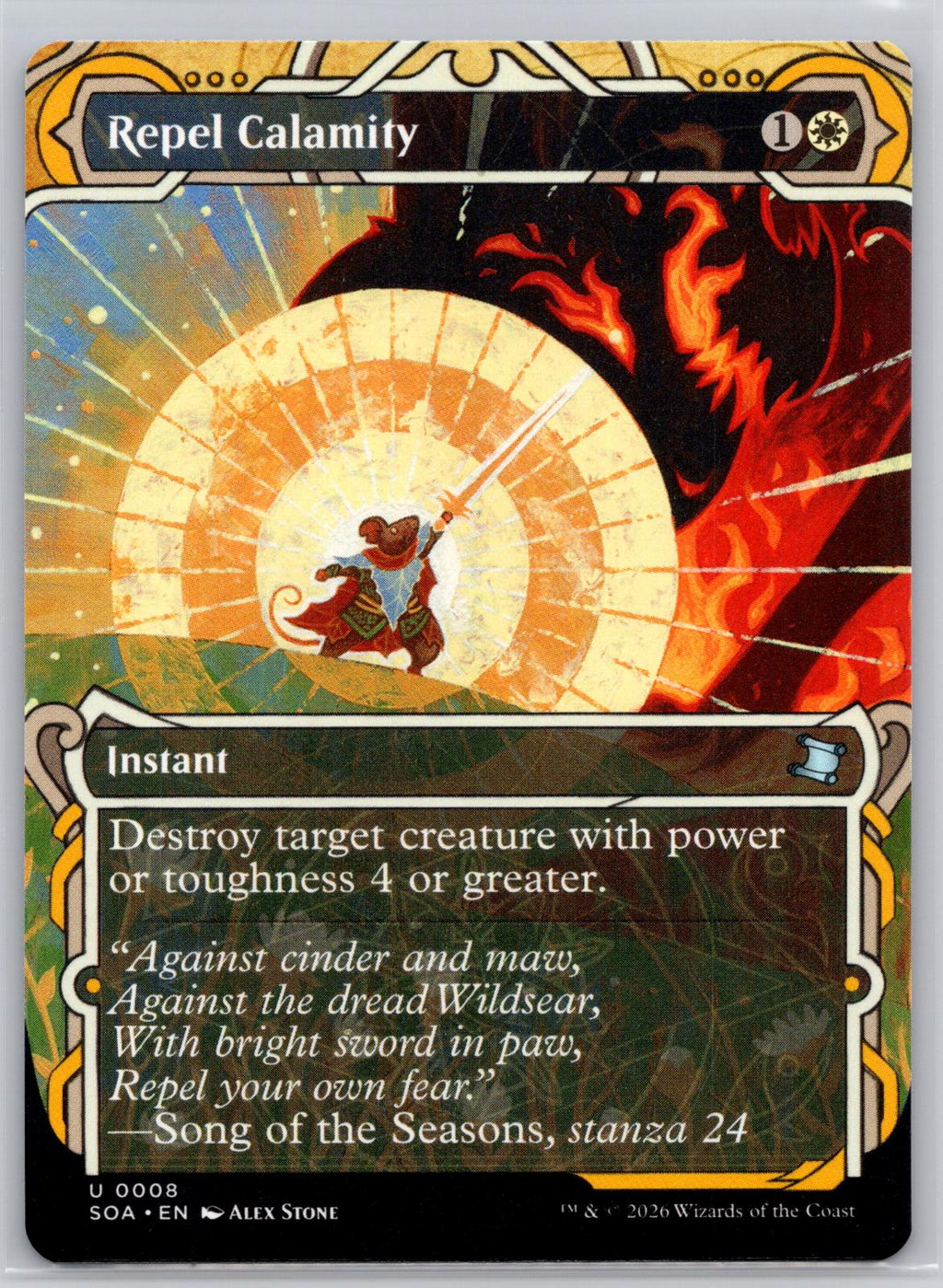 Repel Calamity Secrets of Strixhaven: Mystical Archive Magic: The Gathering NM