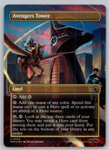 Avengers Tower (Borderless) Marvel Super Heroes Magic: The Gathering Foil NM