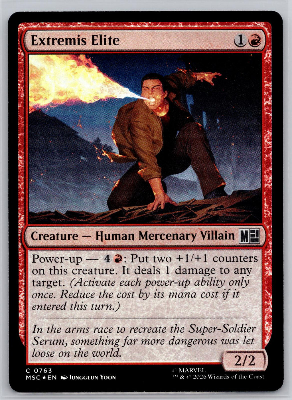 Extremis Elite Commander: Marvel Super Heroes Magic: The Gathering Foil NM
