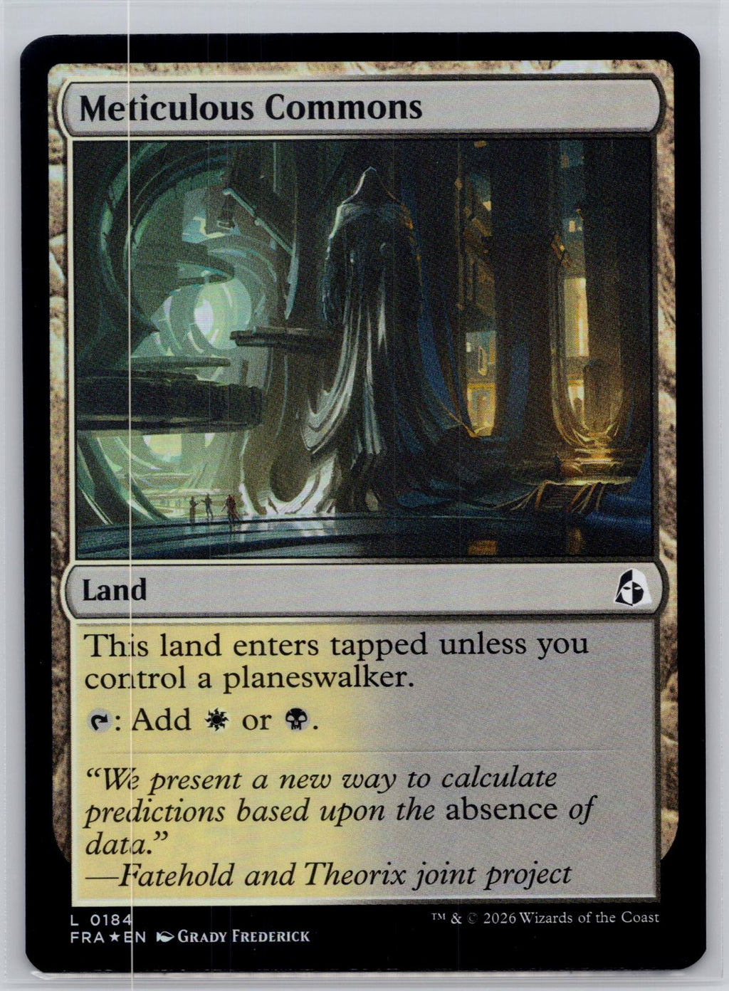 Meticulous Commons Reality Fracture Magic: The Gathering Foil Near Mint