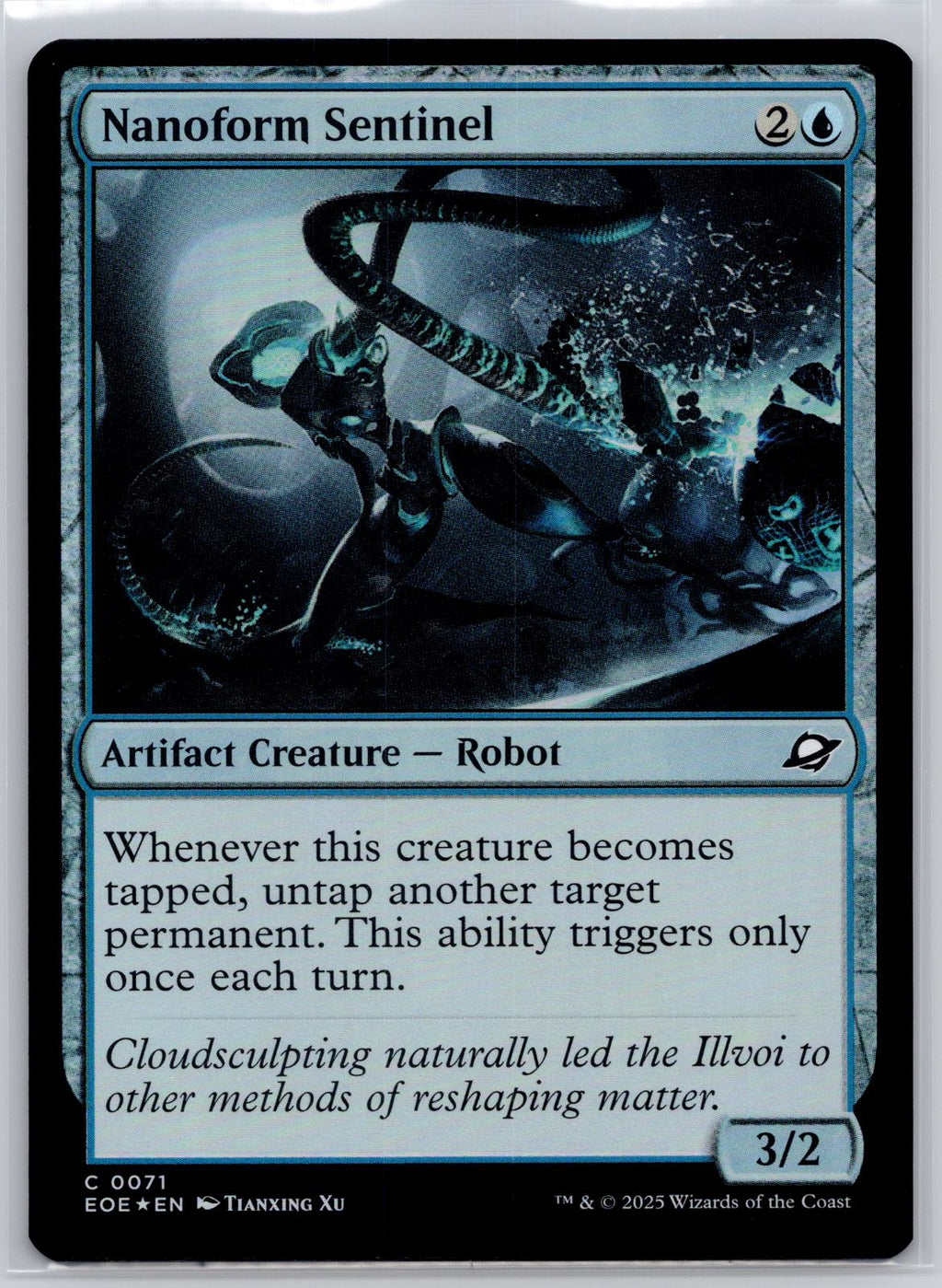 Nanoform Sentinel Edge of Eternities Magic: The Gathering Foil Near Mint
