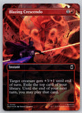 Blazing Crescendo (Borderless) Marvel Super Heroes Magic: The Gathering Foil NM