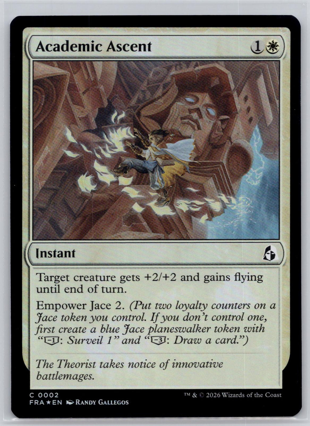 Academic Ascent Reality Fracture Magic: The Gathering Foil Near Mint