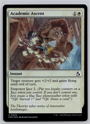 Academic Ascent Reality Fracture Magic: The Gathering Foil Near Mint