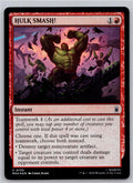 HULK SMASH! Marvel Super Heroes Magic: The Gathering Foil Near Mint
